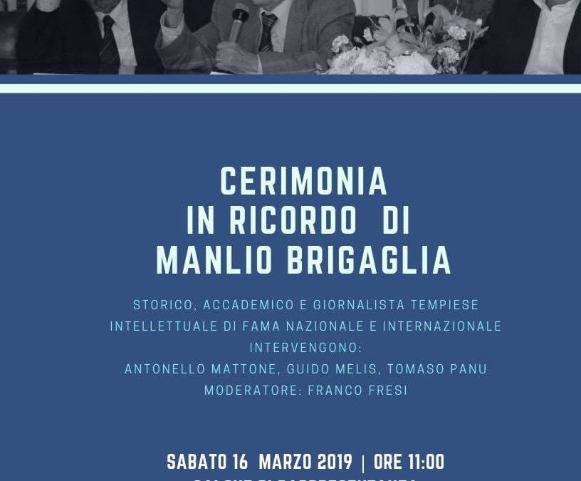 Ricordo di Manlio Brigaglia.