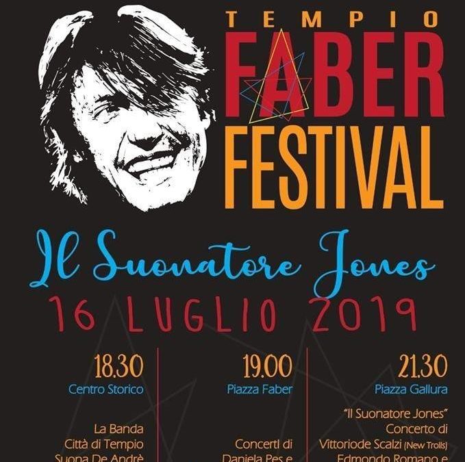 TUTTO PRONTO PER “FABER FESTIVAL 2019”