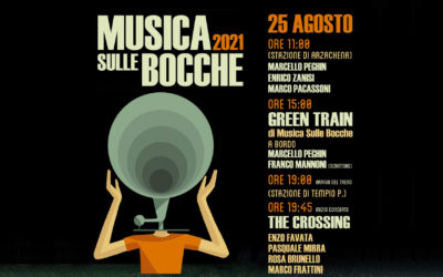 IL 25 AGOSTO IL JAZZ DI “MUSICA SULLE BOCCHE” ARRIVA A TEMPIO SUL TRENINO VERDE