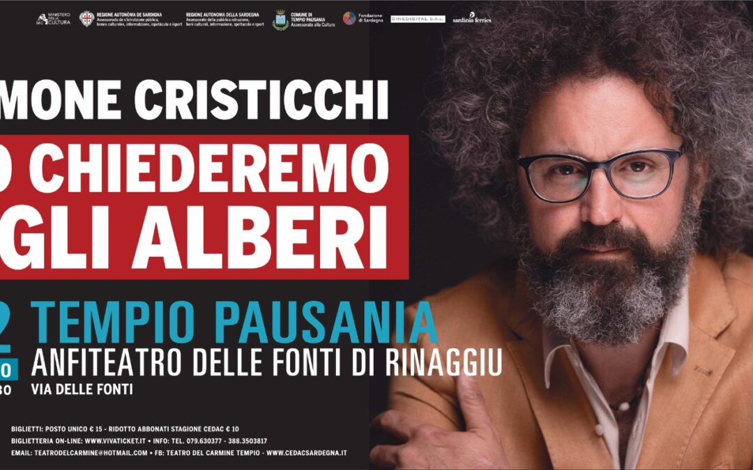 SIMONE CRISTICCHI IN CONCERTO | 22 AGOSTO 2023