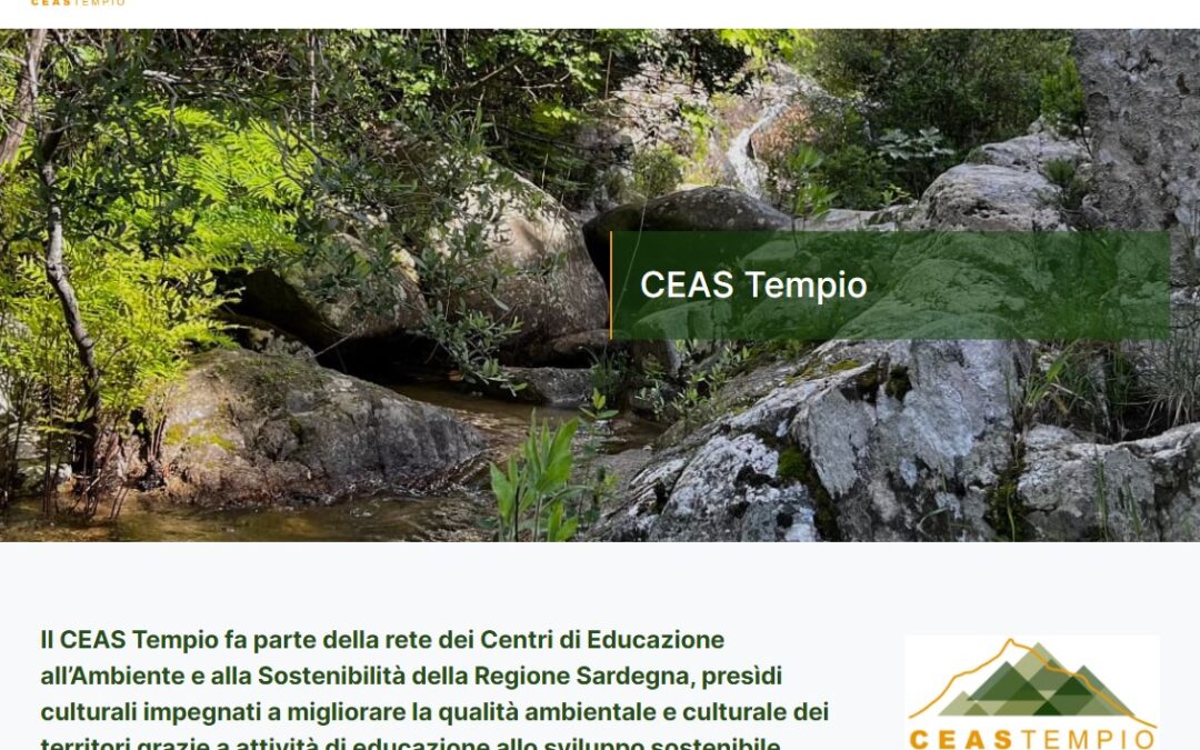 CEAS TEMPIO | ONLINE IL NUOVO SITO WEB