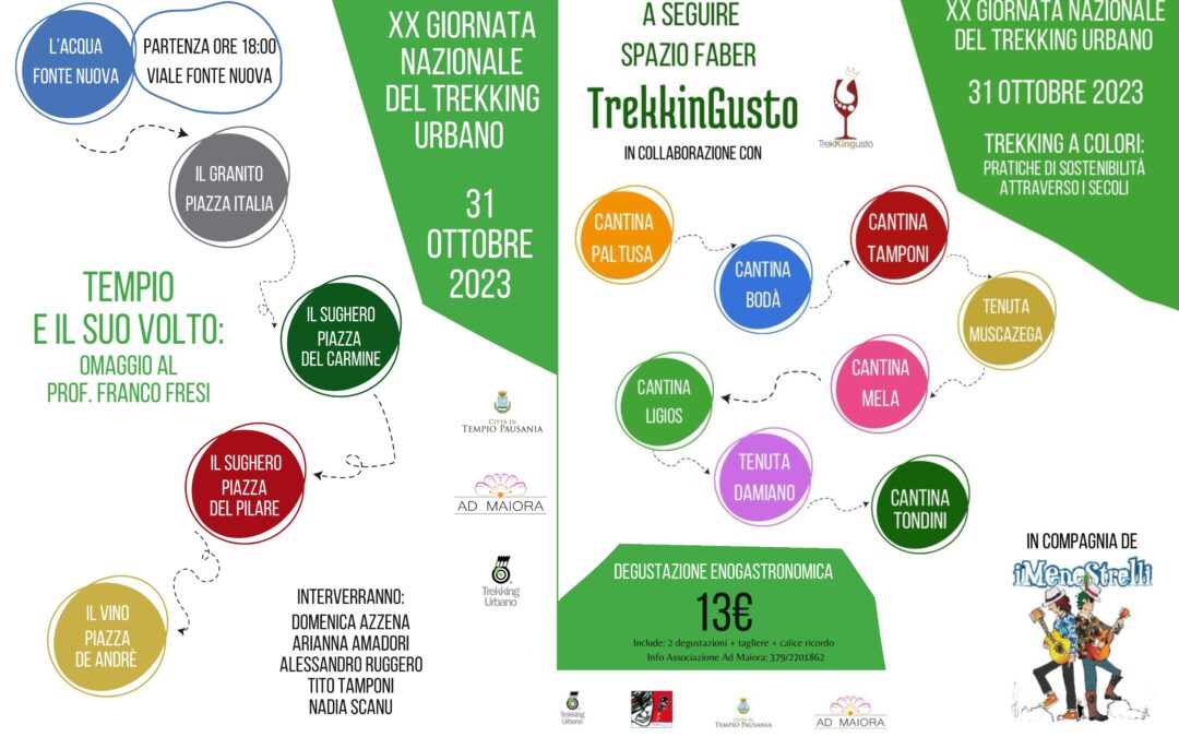 Trekking urbano 2023 | L’appuntamento del 31 ottobre